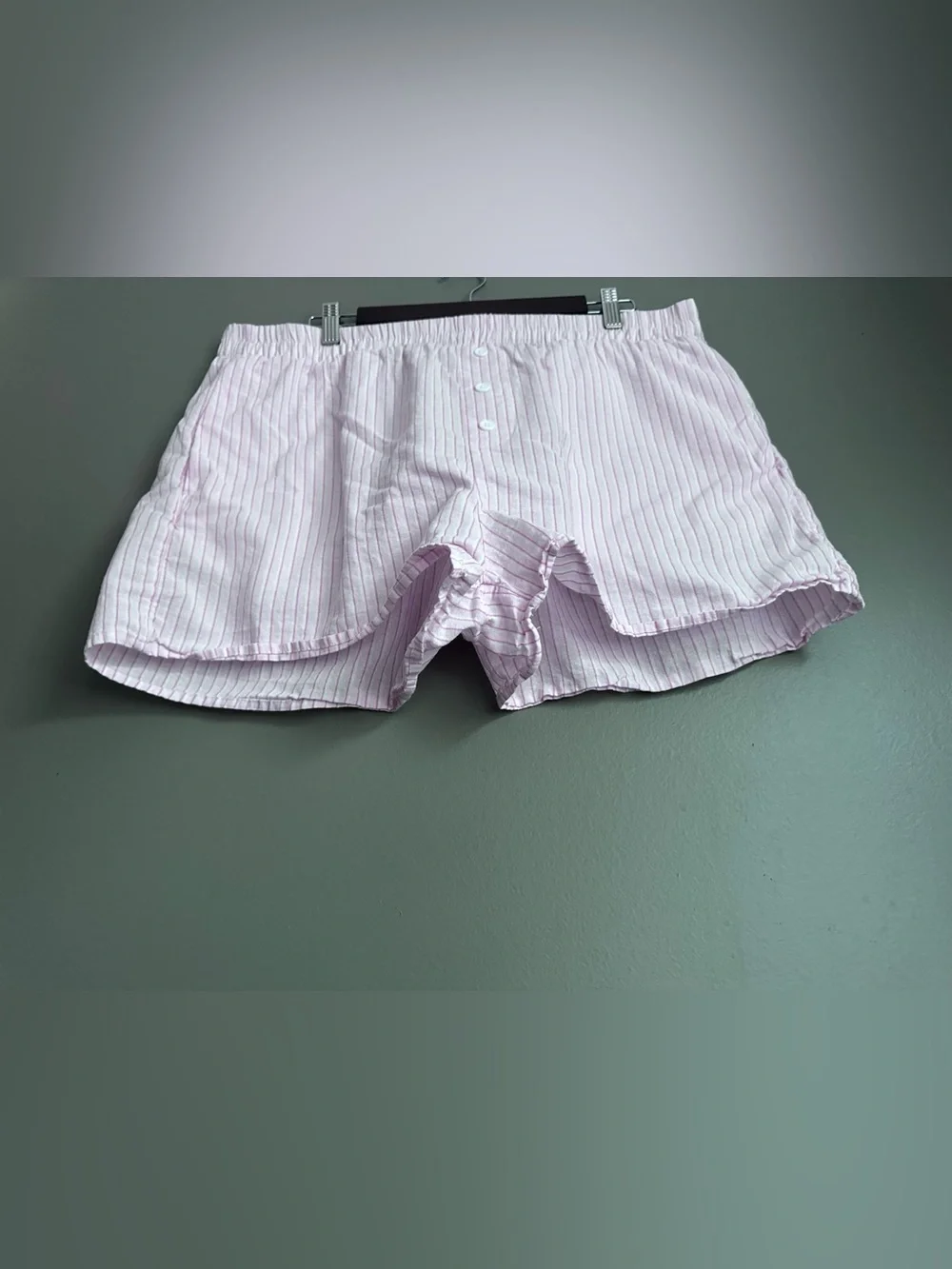 No Boundaries Cotton Rollover Waist Boxer Shorts Women’s Size X-Large